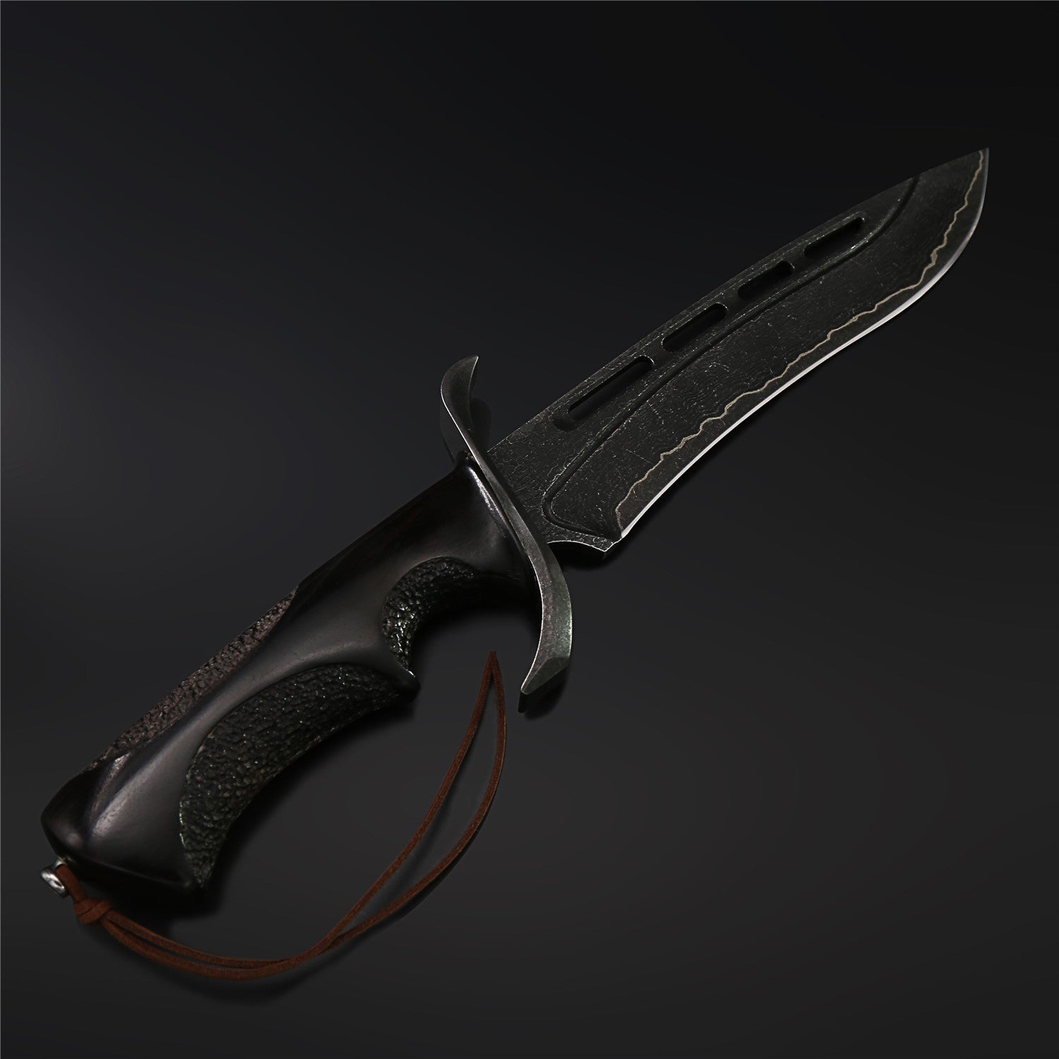 The Darkness Reaper Damascus Steel Fixed Blade