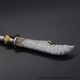 The Crescent Blade Damascus Steel Pocket Knife Upgraded Version-Romance of Men