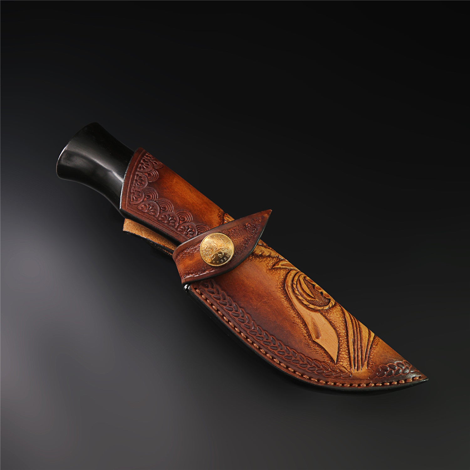 The General Damascus Steel Fixed Blade
