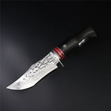 The General Damascus Steel Fixed Blade