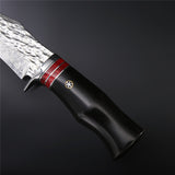 The General Damascus Steel Fixed Blade