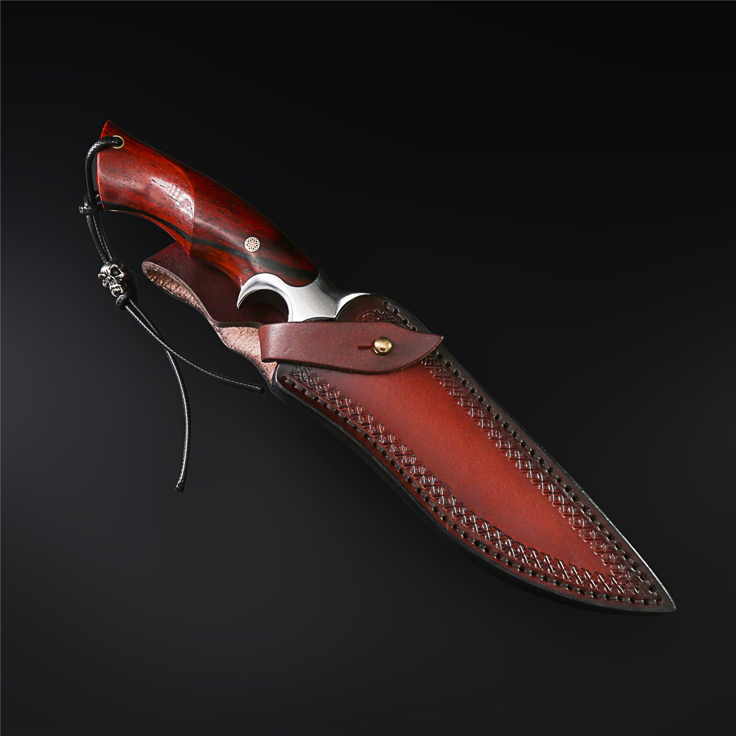 The Pegasus Damascus Steel Fixed Blade