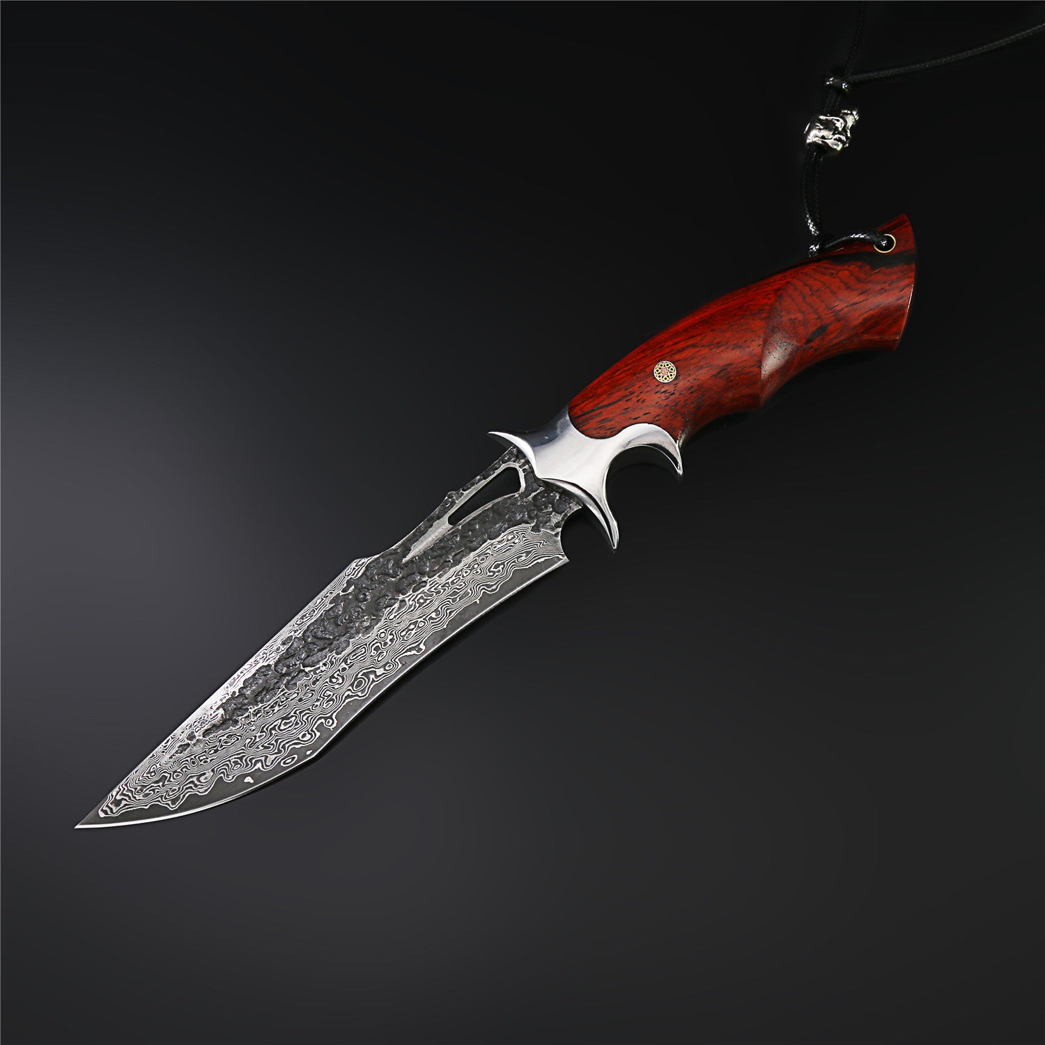 The Pegasus Damascus Steel Fixed Blade