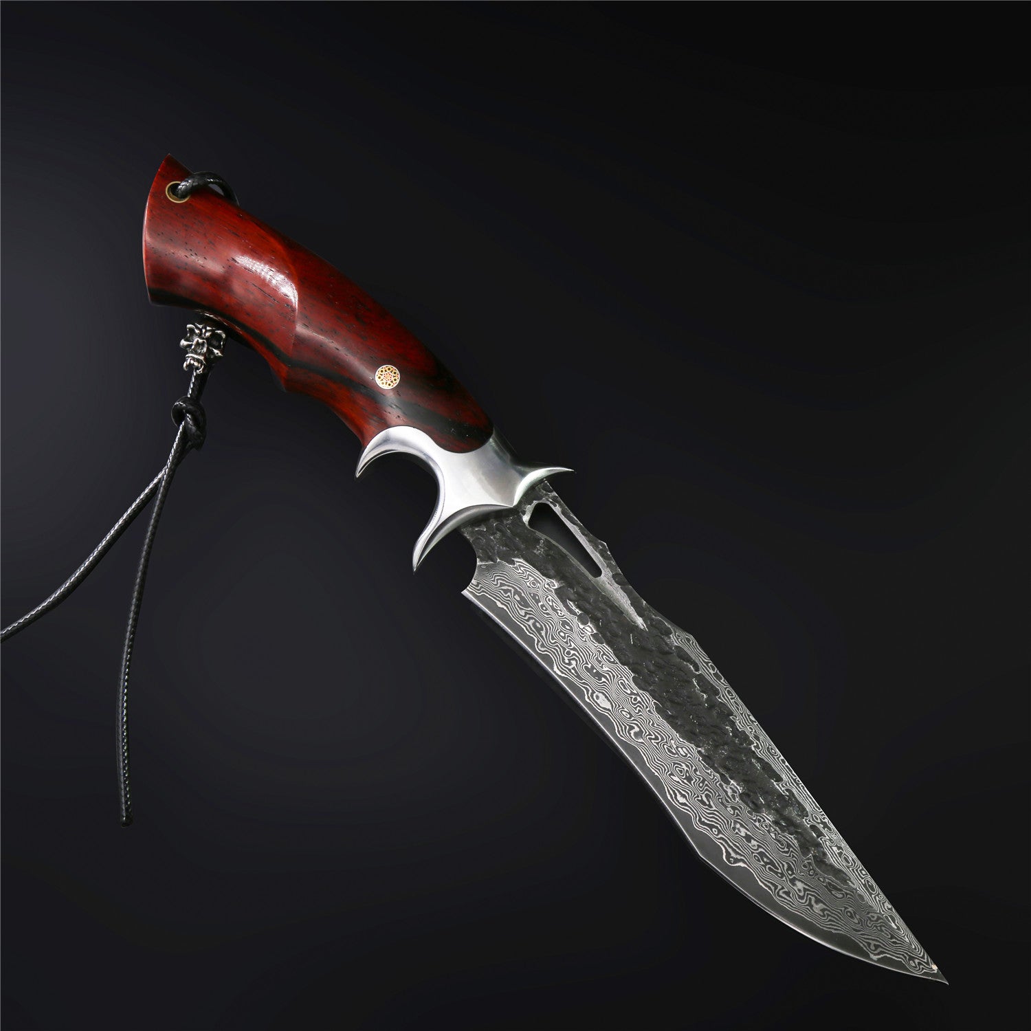 The Pegasus Damascus Steel Fixed Blade