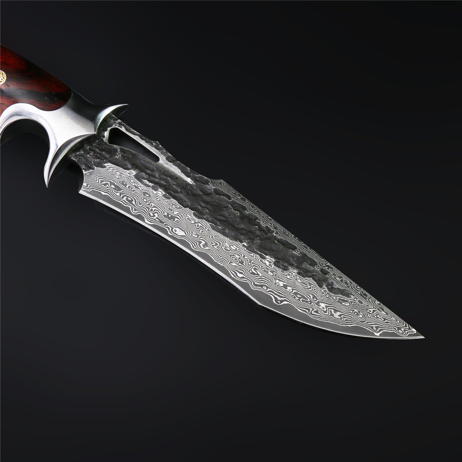 The Pegasus Damascus Steel Fixed Blade