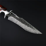 The Pegasus Damascus Steel Fixed Blade