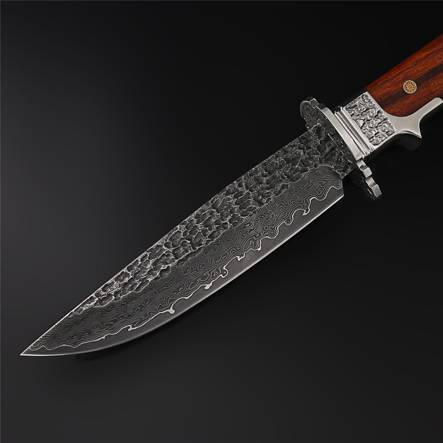 The Craftsman Damascus Steel Fixed Blade