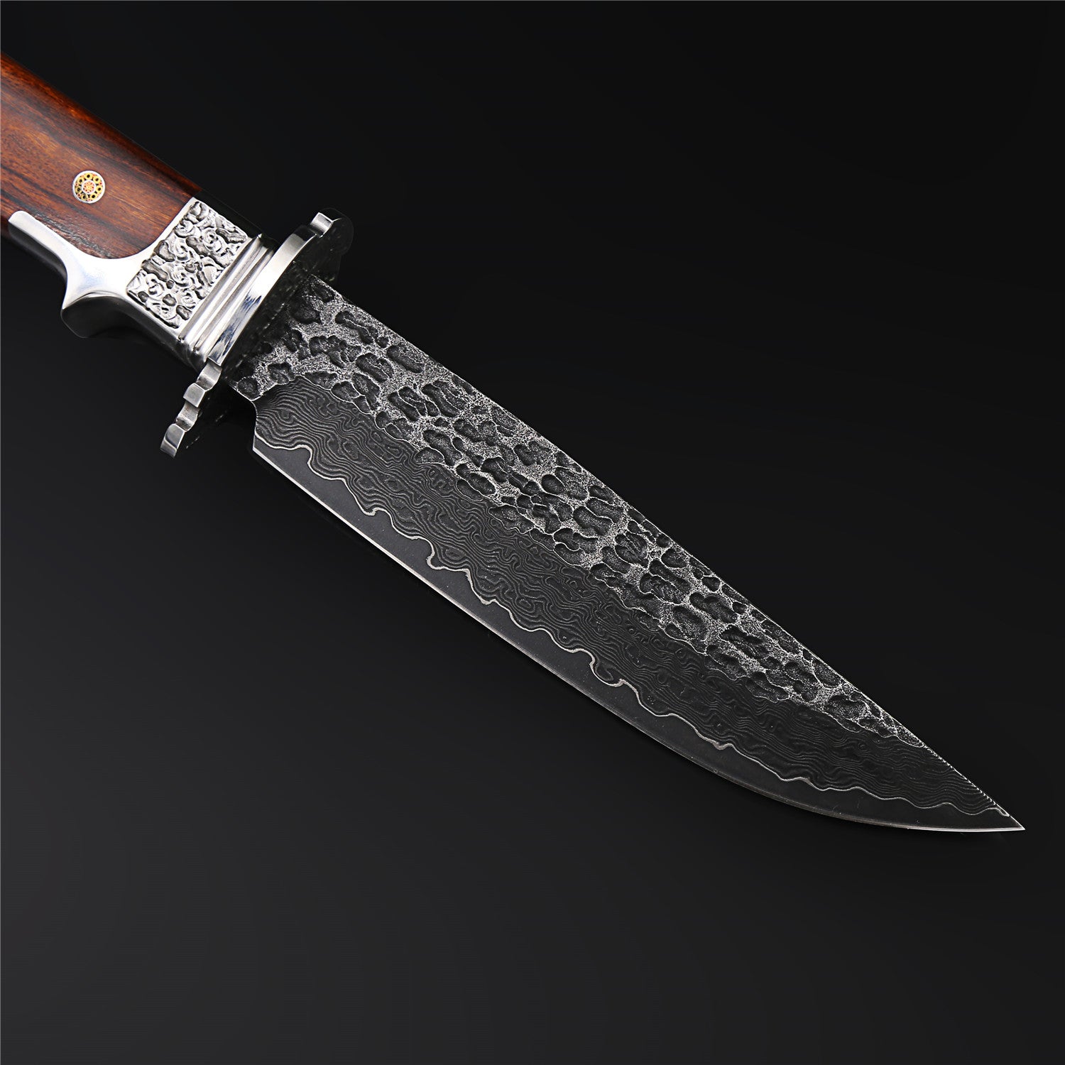 The Craftsman Damascus Steel Fixed Blade