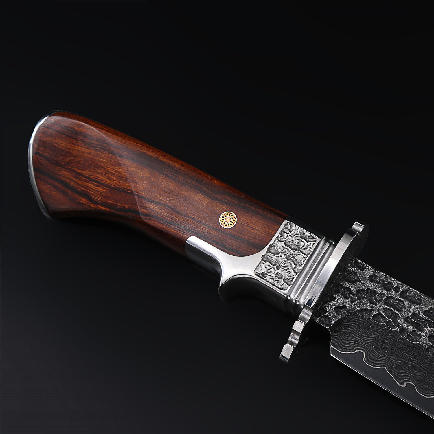The Craftsman Damascus Steel Fixed Blade