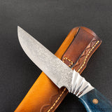 The finch damascus fixed blade knife 24CM-Romance of Men