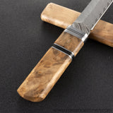 The yoshioka warrior damacus fixed blade knife-Romance of Men