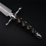 The Cross Damascus Steel Fixed Blade