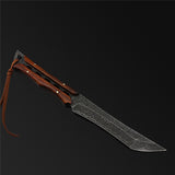The Devil Damascus Steel Fixed Blade