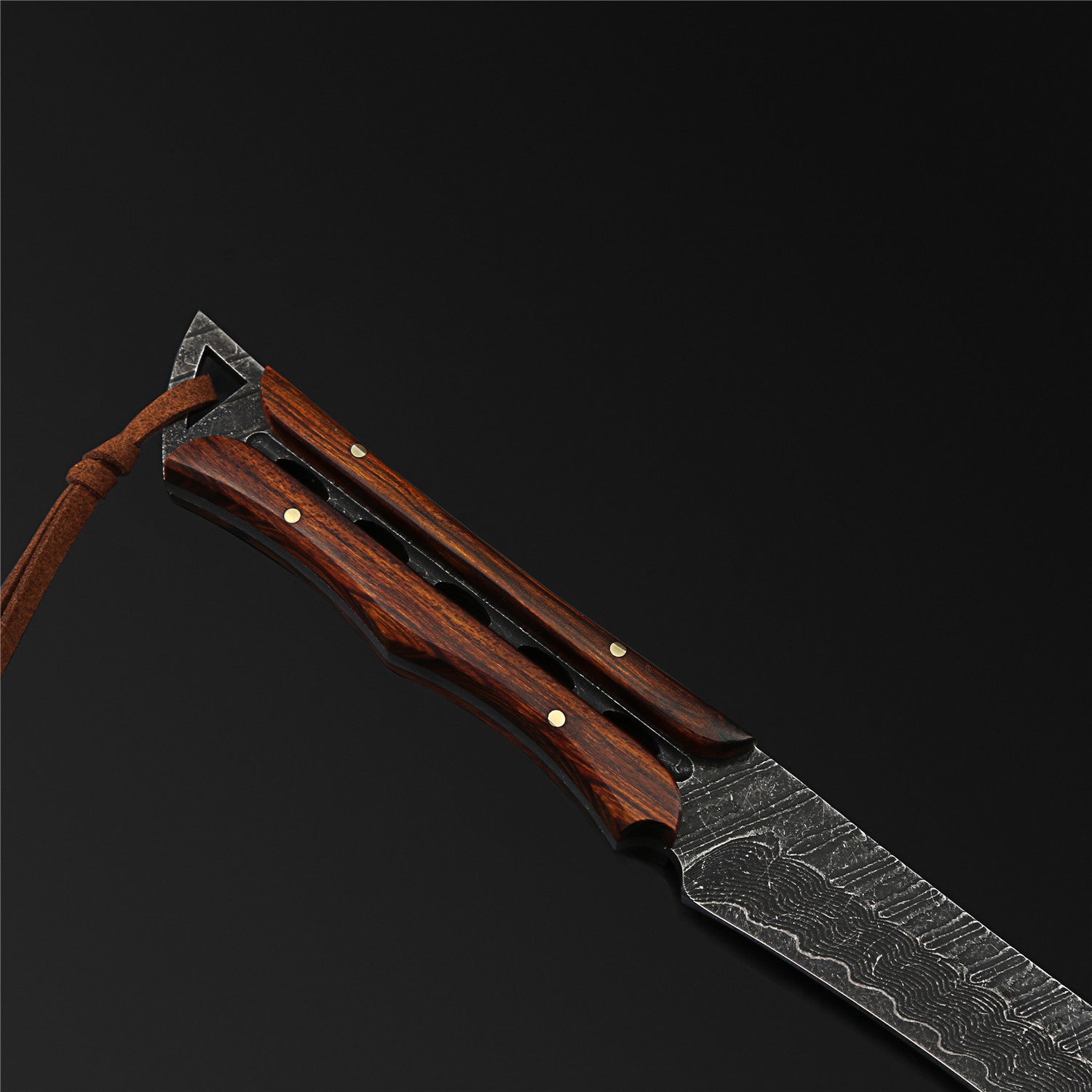 The Devil Damascus Steel Fixed Blade