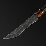 The Devil Damascus Steel Fixed Blade