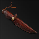 The Conqueror Damascus Steel Fixed Blade