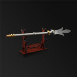 The Trident Damascus Steel Letter Opener