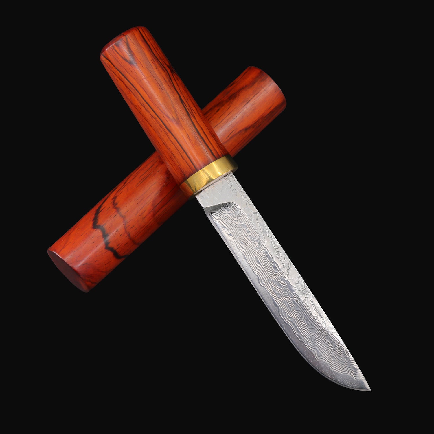 The Parejo Damascus Steel Fixed Blade