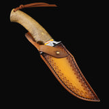The Wanderer Damascus Steel Fixed Blade