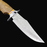 The Wanderer Damascus Steel Fixed Blade