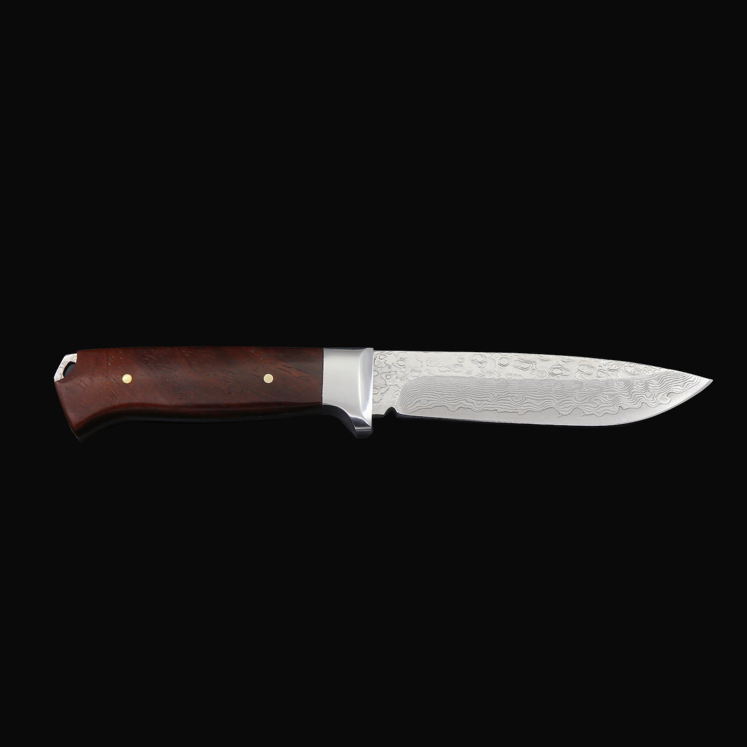 The Path Finder Damascus Steel Fixed Blade