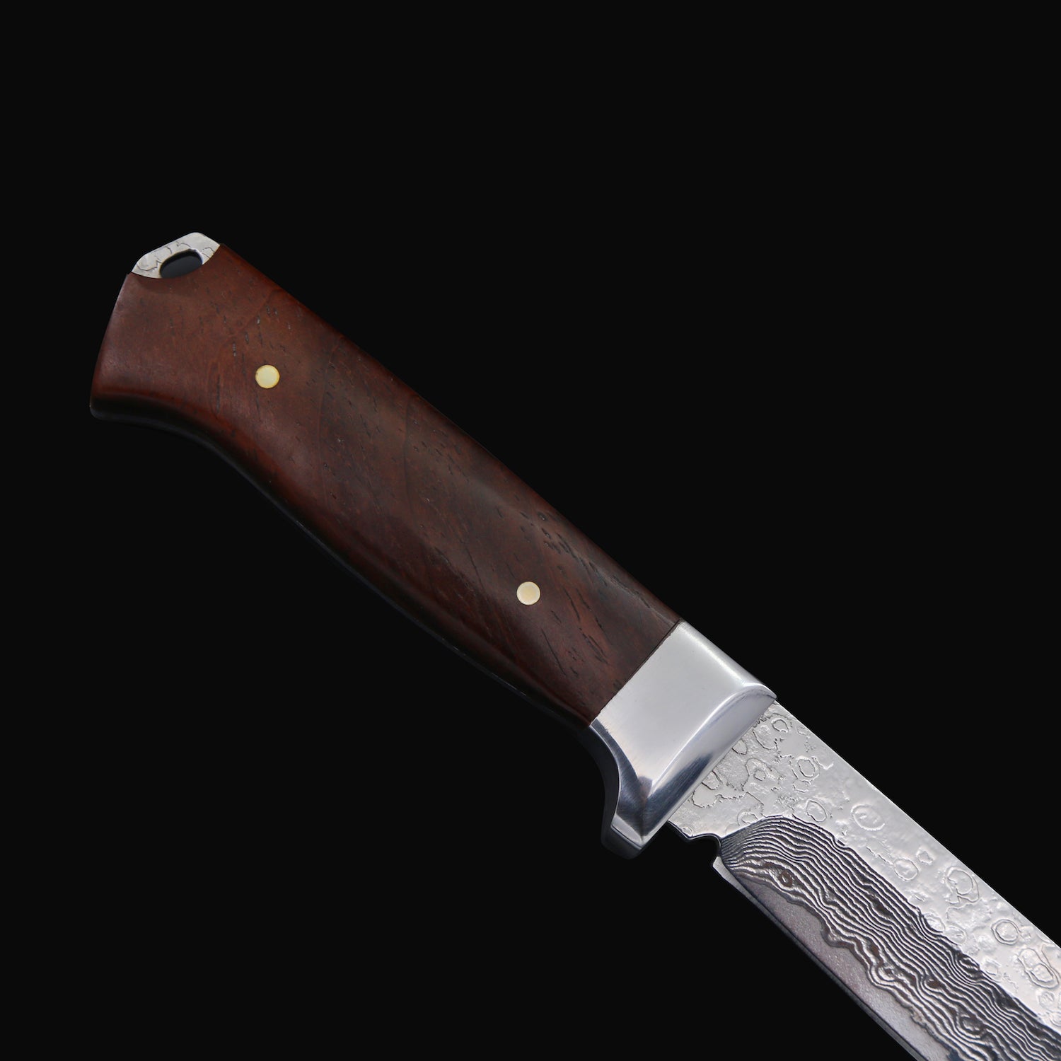 The Path Finder Damascus Steel Fixed Blade