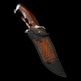 The Trigger Damascus Steel Fixed Blade