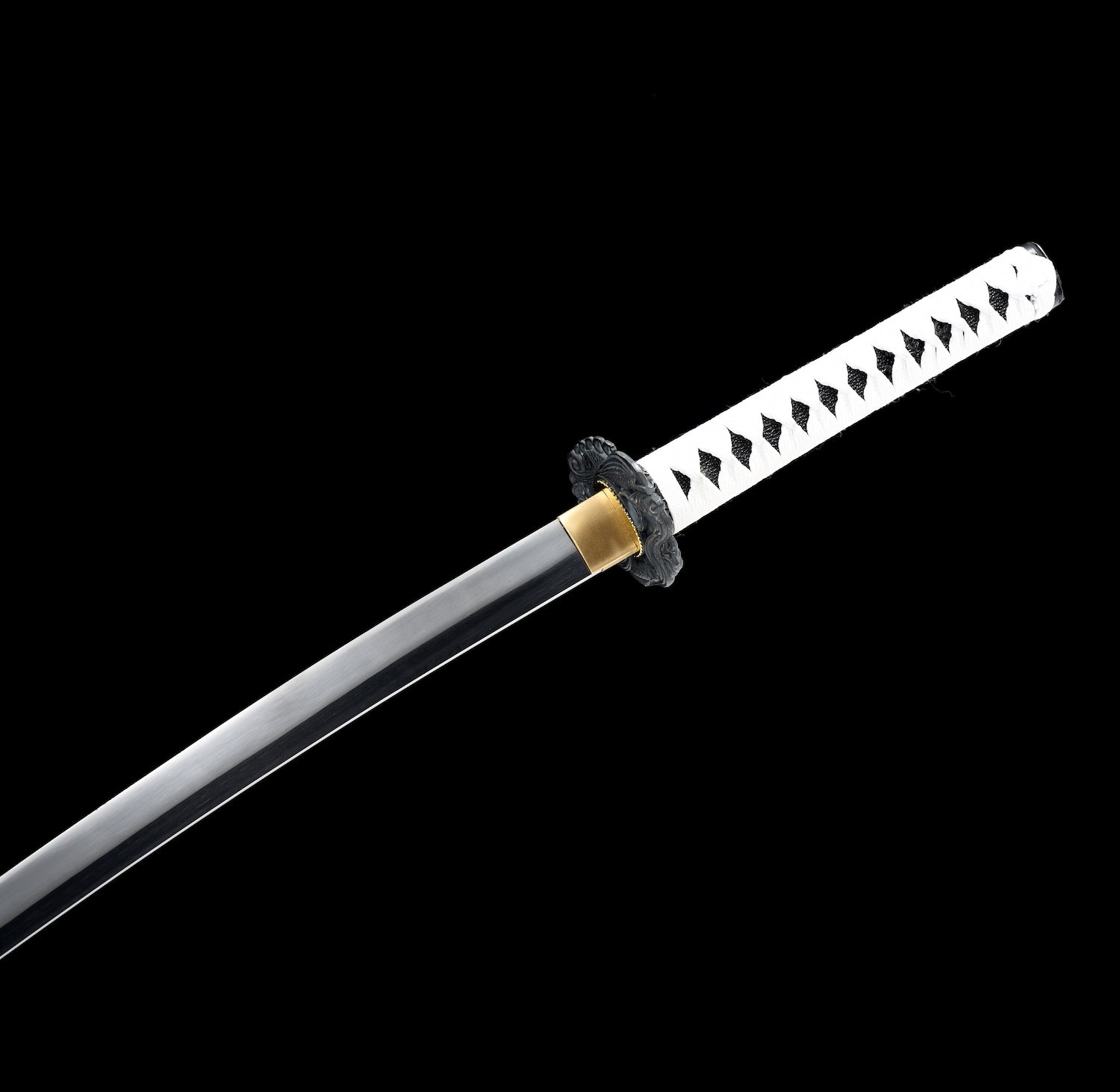 The Shiroi Handmade Katana 1060 Carbon Steel-Romance of Men