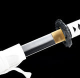 The Shiroi Handmade Katana 1060 Carbon Steel-Romance of Men