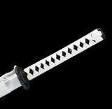 The Shiroi Handmade Katana 1060 Carbon Steel-Romance of Men