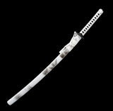 The Shiroi Handmade Katana 1060 Carbon Steel-Romance of Men
