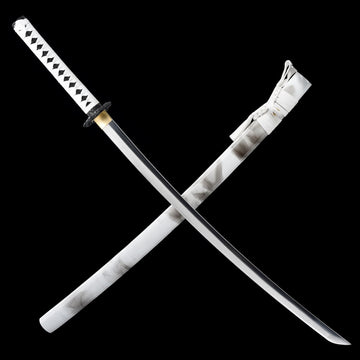 The Shiroi Handmade Katana 1060 Carbon Steel-Romance of Men