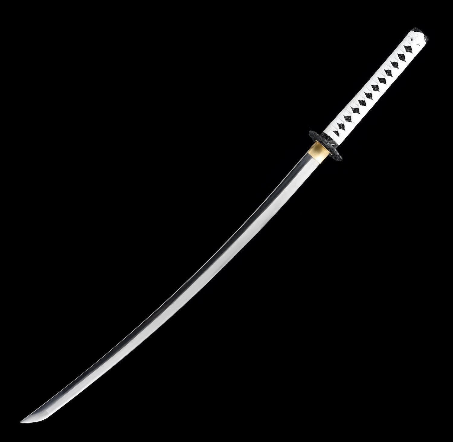 The Shiroi Handmade Katana 1060 Carbon Steel-Romance of Men