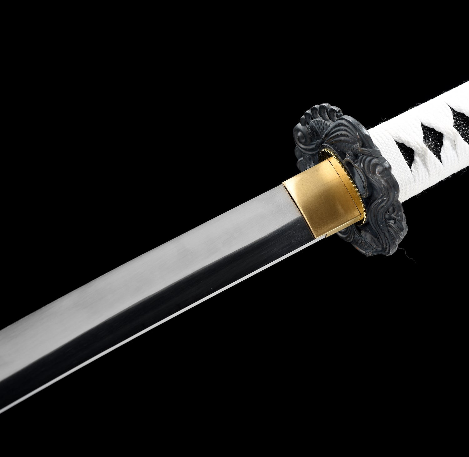 The Shiroi Handmade Katana 1060 Carbon Steel-Romance of Men
