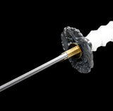 The Shiroi Handmade Katana 1060 Carbon Steel-Romance of Men