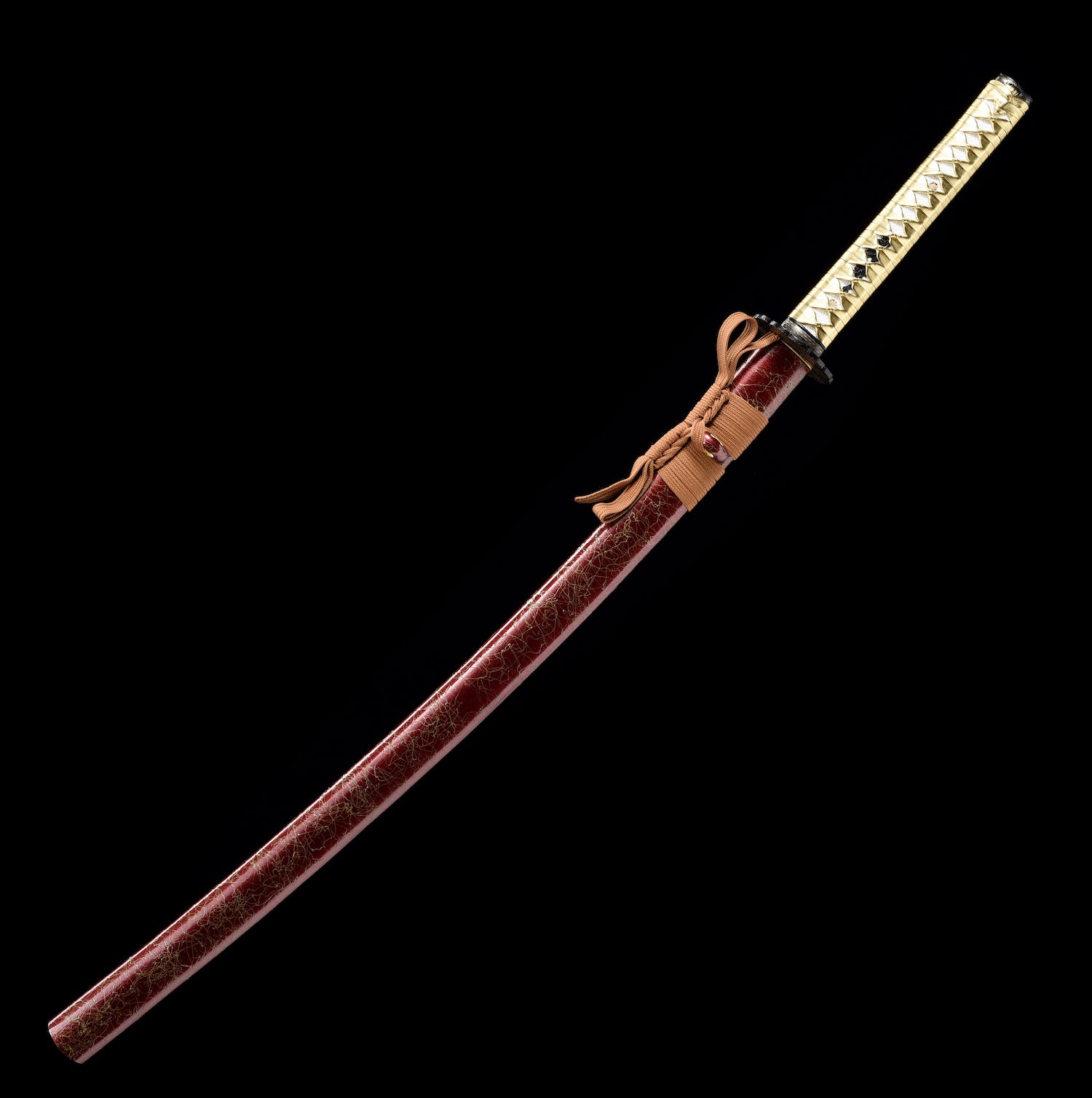 The Golden Sakura Handmade Katana Manganese Steel-Romance of Men