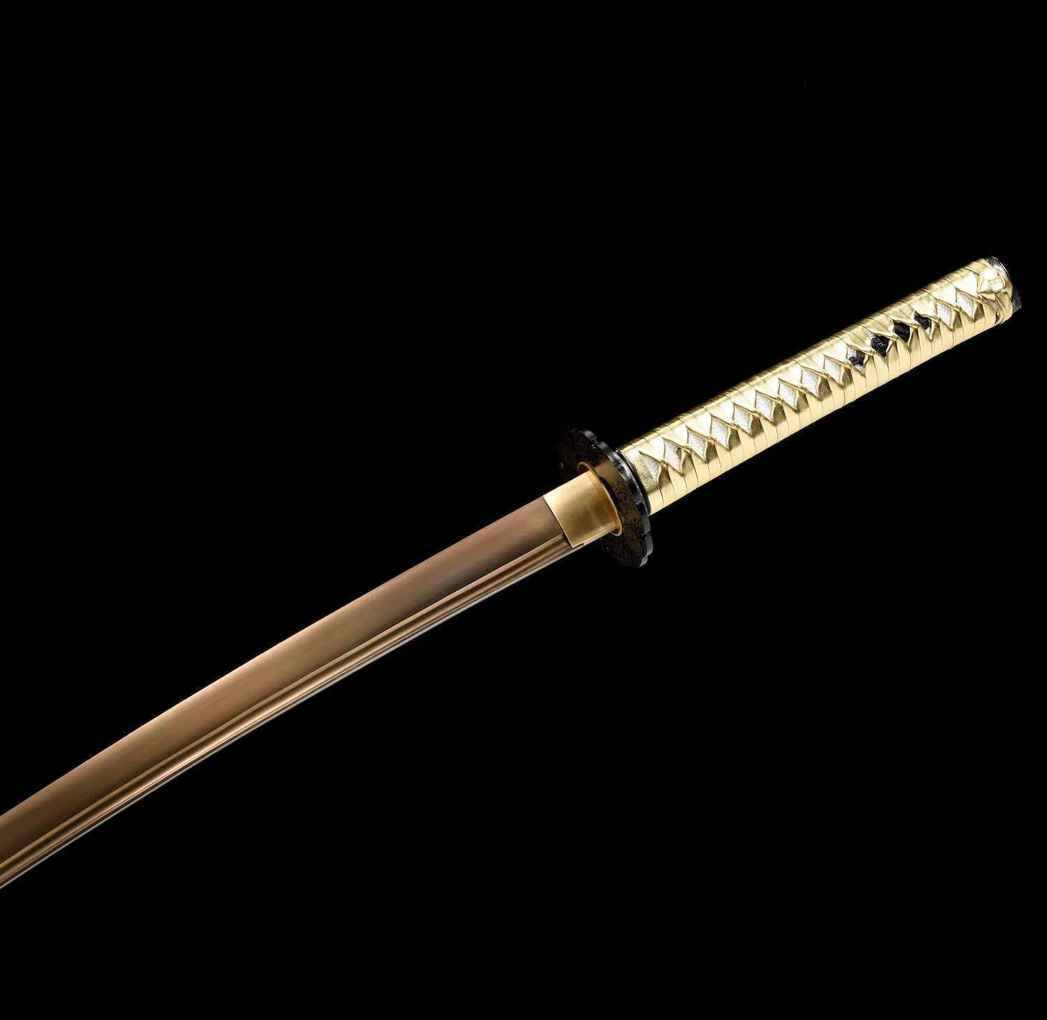 The Golden Sakura Handmade Katana Manganese Steel-Romance of Men