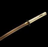 The Golden Sakura Handmade Katana Manganese Steel-Romance of Men