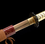The Golden Sakura Handmade Katana Manganese Steel-Romance of Men