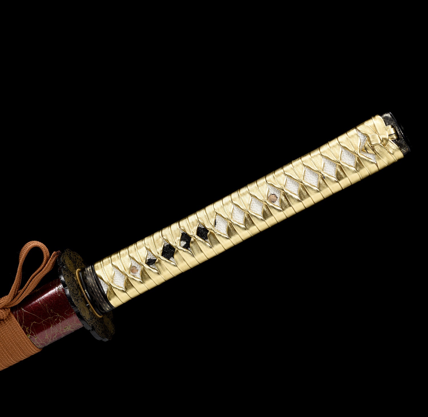 The Golden Sakura Handmade Katana Manganese Steel-Romance of Men