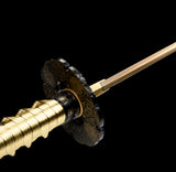 The Golden Sakura Handmade Katana Manganese Steel-Romance of Men