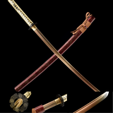 The Golden Sakura Handmade Katana Manganese Steel