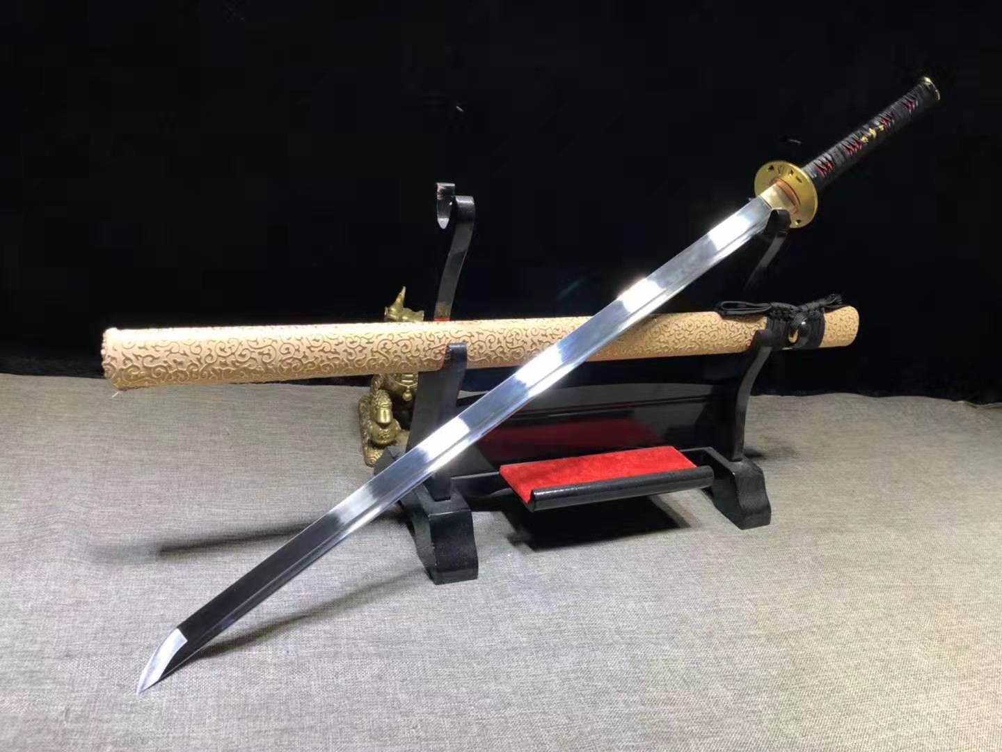 The Shinobigatana Handmade Ninjato Manganese Steel-Romance of Men