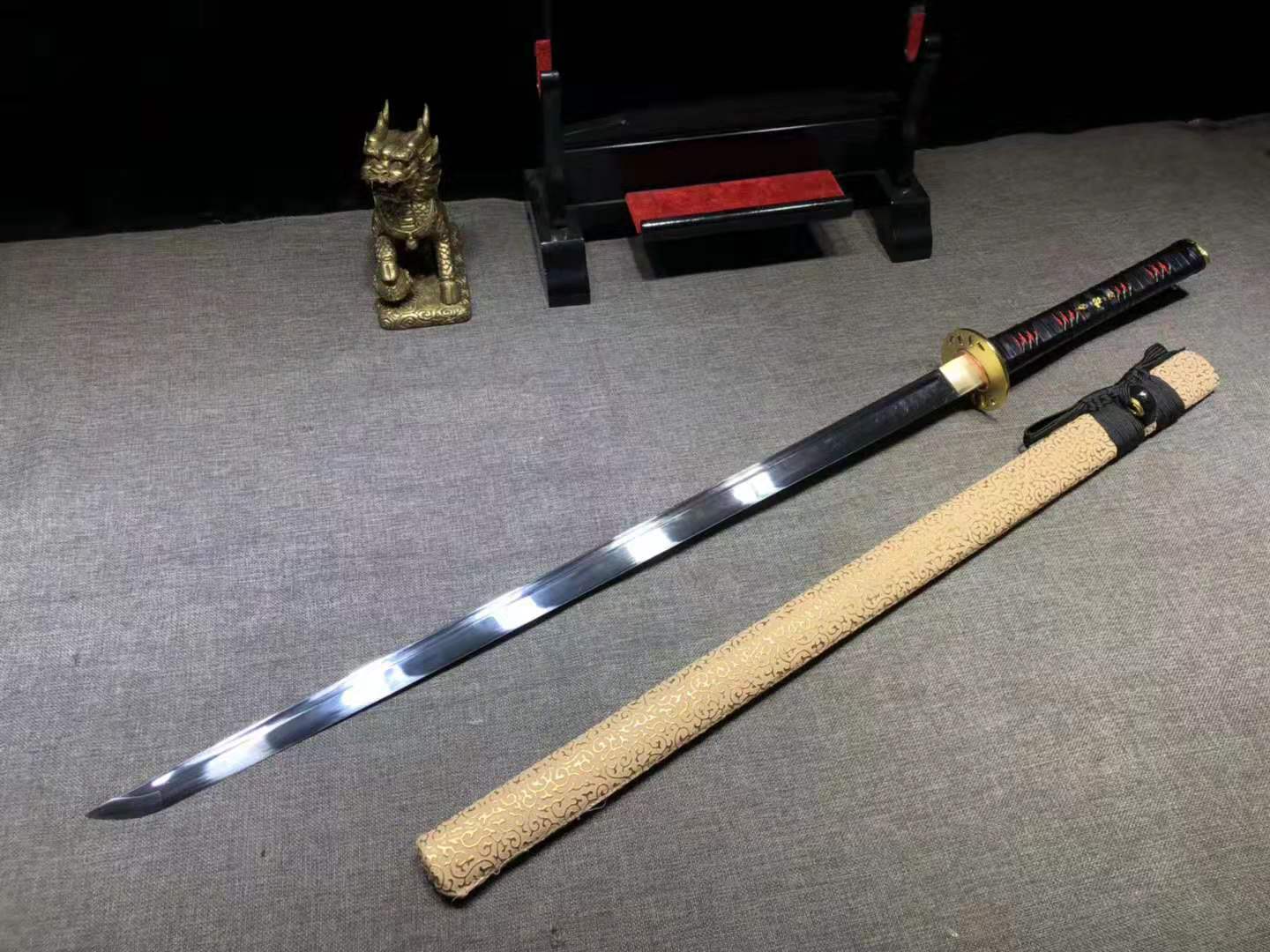 The Shinobigatana Handmade Ninjato Manganese Steel-Romance of Men