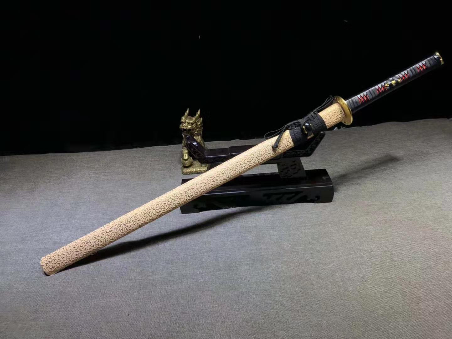 The Shinobigatana Handmade Ninjato Manganese Steel-Romance of Men