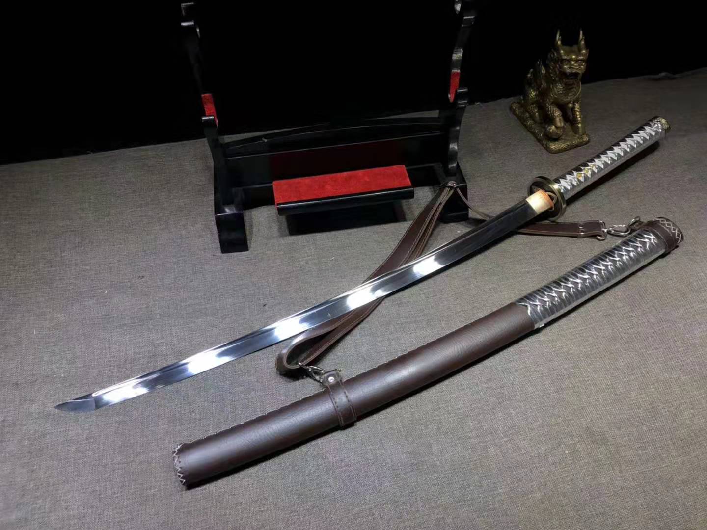 The Zonbi Handmade Katana Manganese Steel-Romance of Men