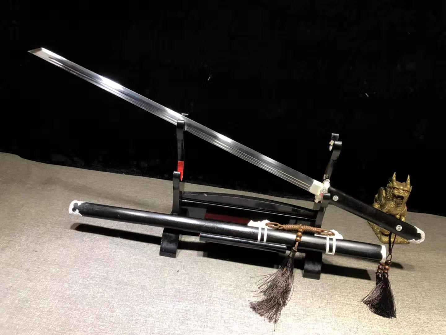 The Kuroi ki Handmade Ninjato Manganese Steel-Romance of Men