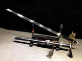 The Kuroi ki Handmade Ninjato Manganese Steel-Romance of Men