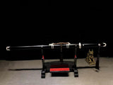 The Kuroi ki Handmade Ninjato Manganese Steel-Romance of Men