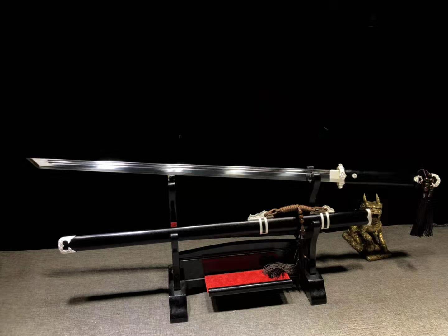 The Kuroi ki Handmade Ninjato Manganese Steel-Romance of Men
